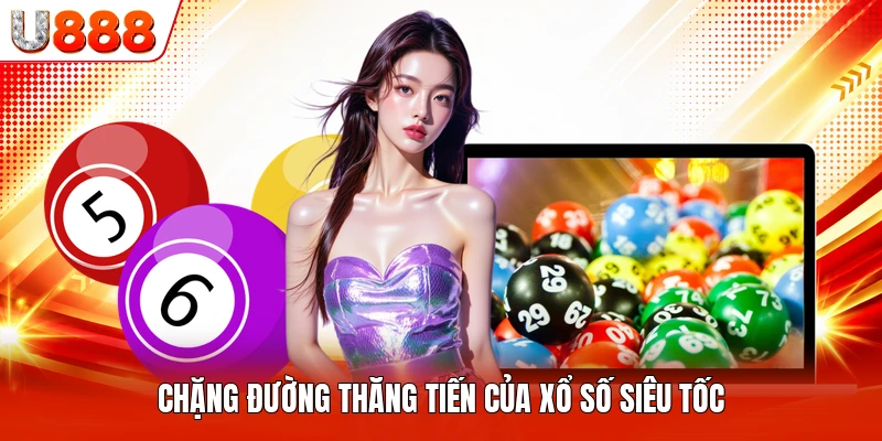 Chặng đường thăng tiến của xổ số siêu tốc