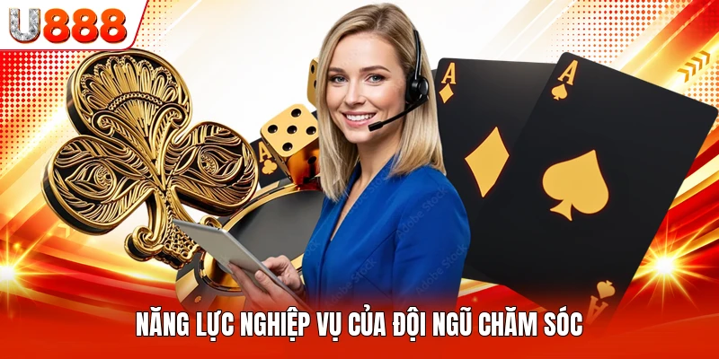 Năng lực nghiệp vụ của đội ngũ chăm sóc